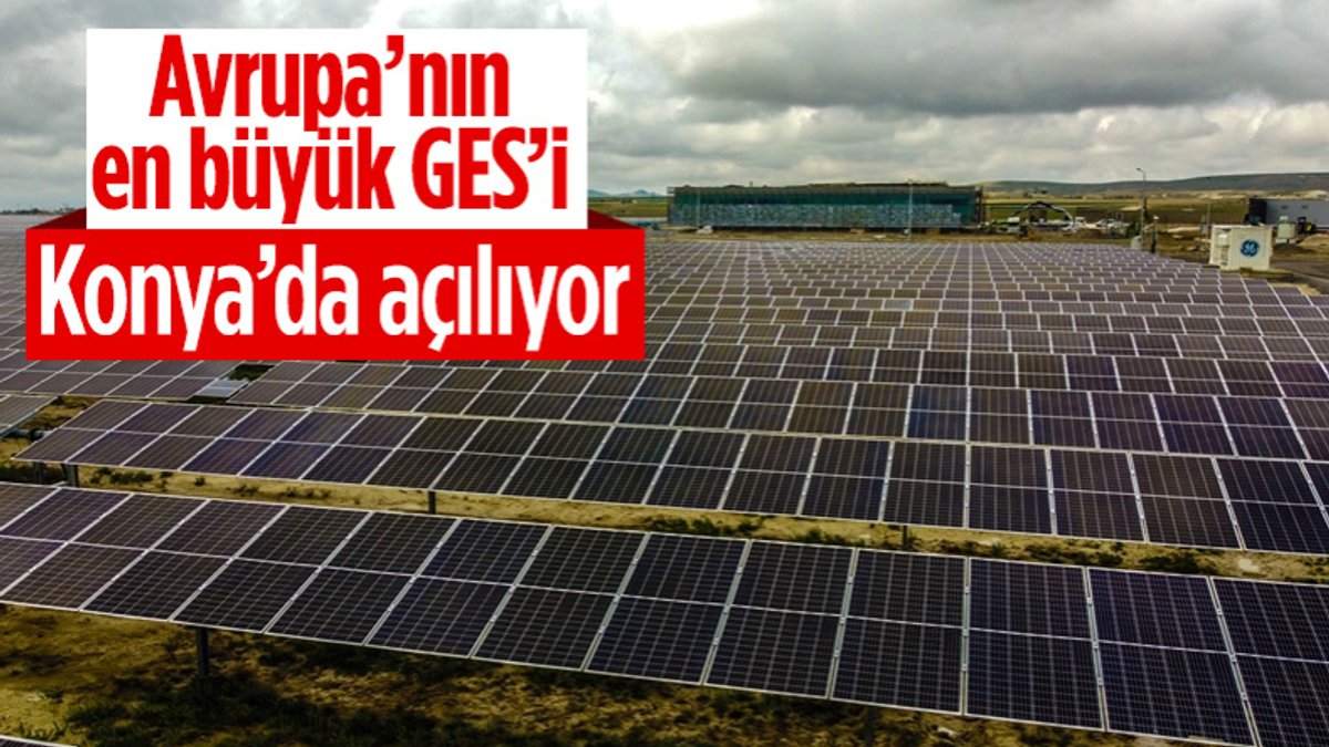 Konya'da Karapınar GES'in açılışını Cumhurbaşkanı Erdoğan yapacak