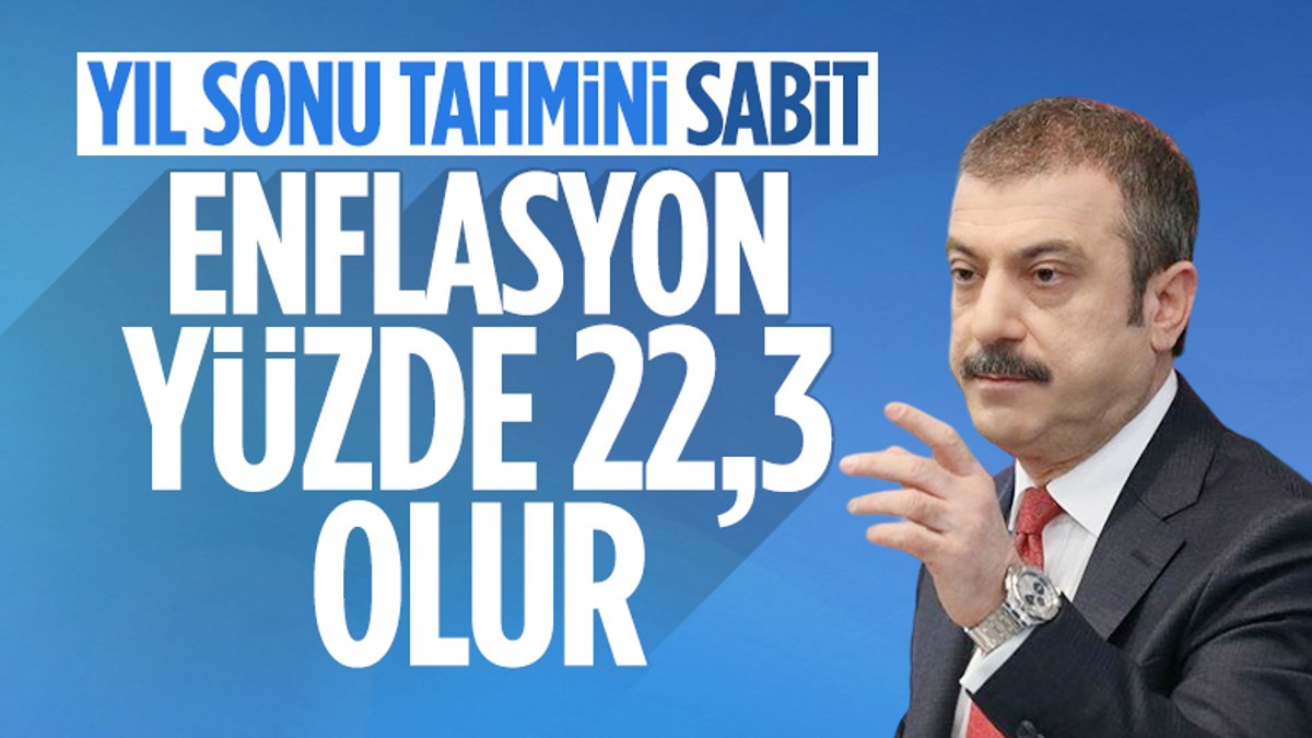 Merkez Bankası'nın Yıl Sonu Enflasyon Tahmini: Yüzde 22,3