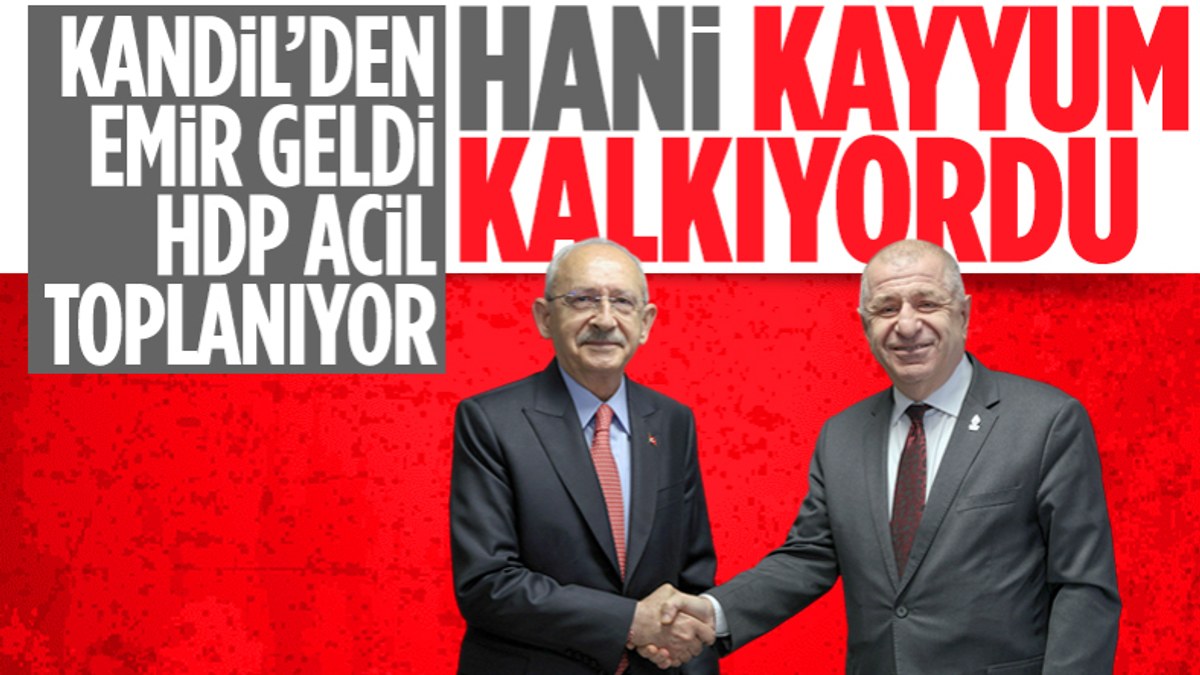 HDP'den Özdağ - Kılıçdaroğlu ittifakıyla ilgili ilk değerlendirme