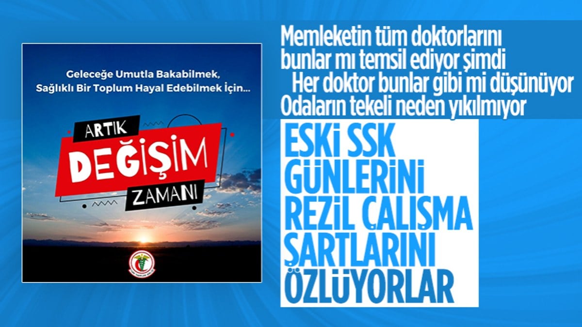 Türk Tabipler Birliği Kemal Kılıçdaroğlu'na oy istedi
