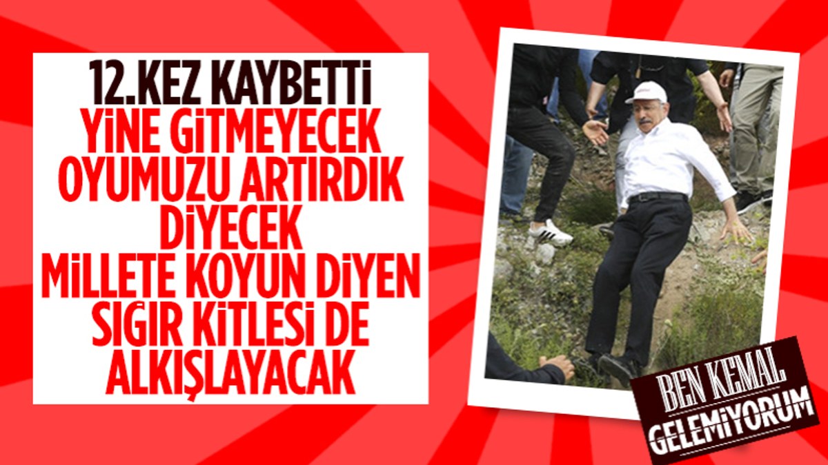 Kemal Kılıçdaroğlu'nun 12. seçim hezimeti