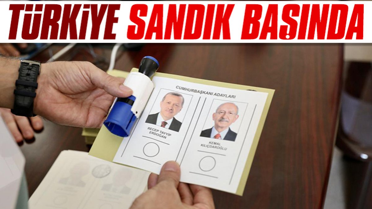 Vatandaş sandık başında: Türkiye kader seçimini yapıyor