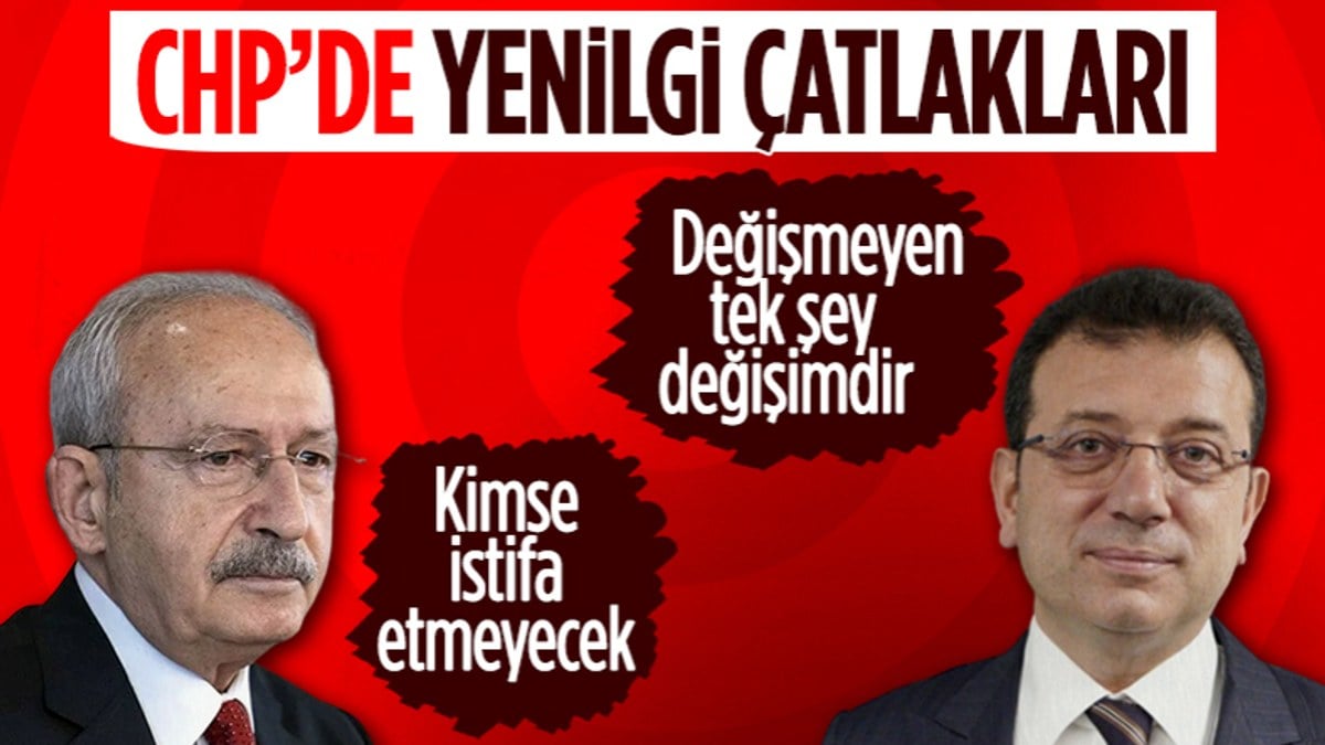 Kemal Kılıçdaroğlu, CHP'deki istifaları kabul etmedi