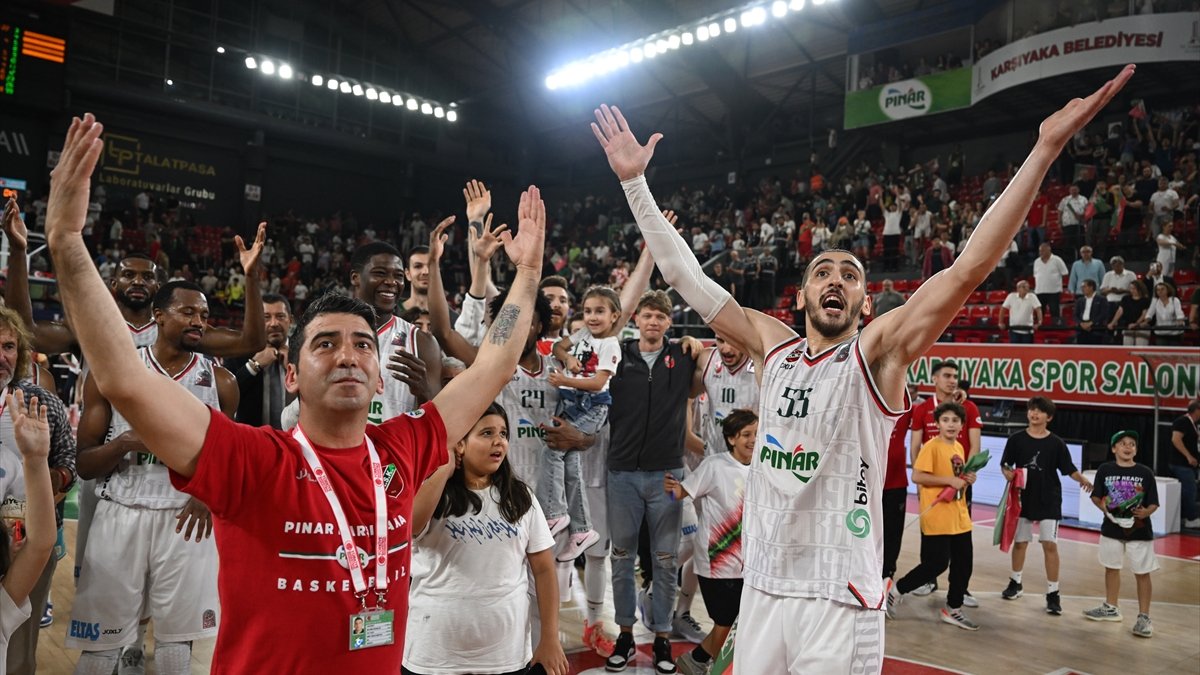 Basketbol Süper Lig'inde tur atlayan Karşıyaka rakibini bekliyor