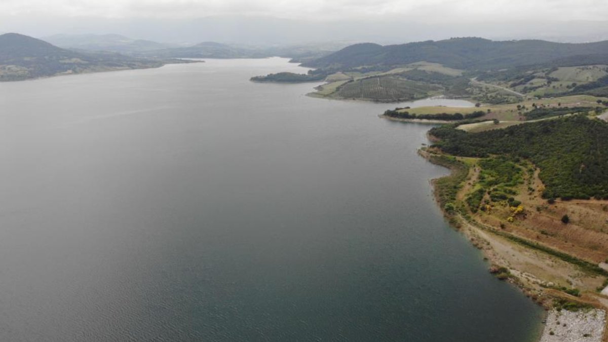 Çanakkale'de kuruma noktasına gelen Bayramiç Barajı doldu