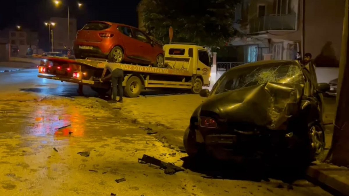 Bursa'da 4 kişinin yaralandığı kazada 16 yaşındaki sürücü alkollü çıktı