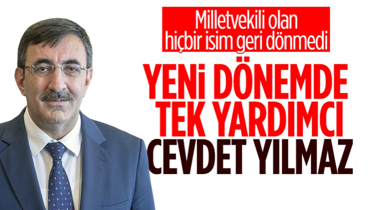 Cevdet Yılmaz, Cumhurbaşkanı Yardımcılığı Görevine Getirildi