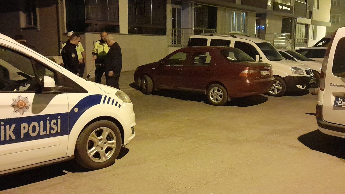 Samsun'da drift atan sürücüye 20 bin lira ceza
