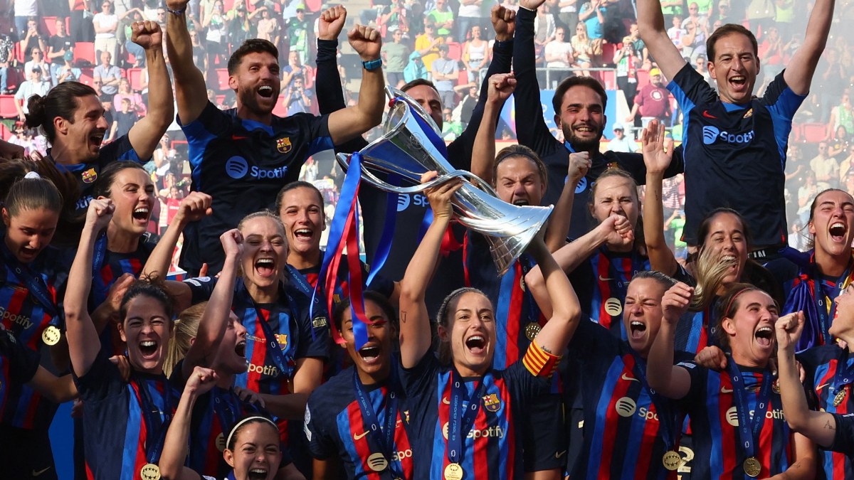 Kadınlar Şampiyonlar Ligi'ni Barcelona kazandı
