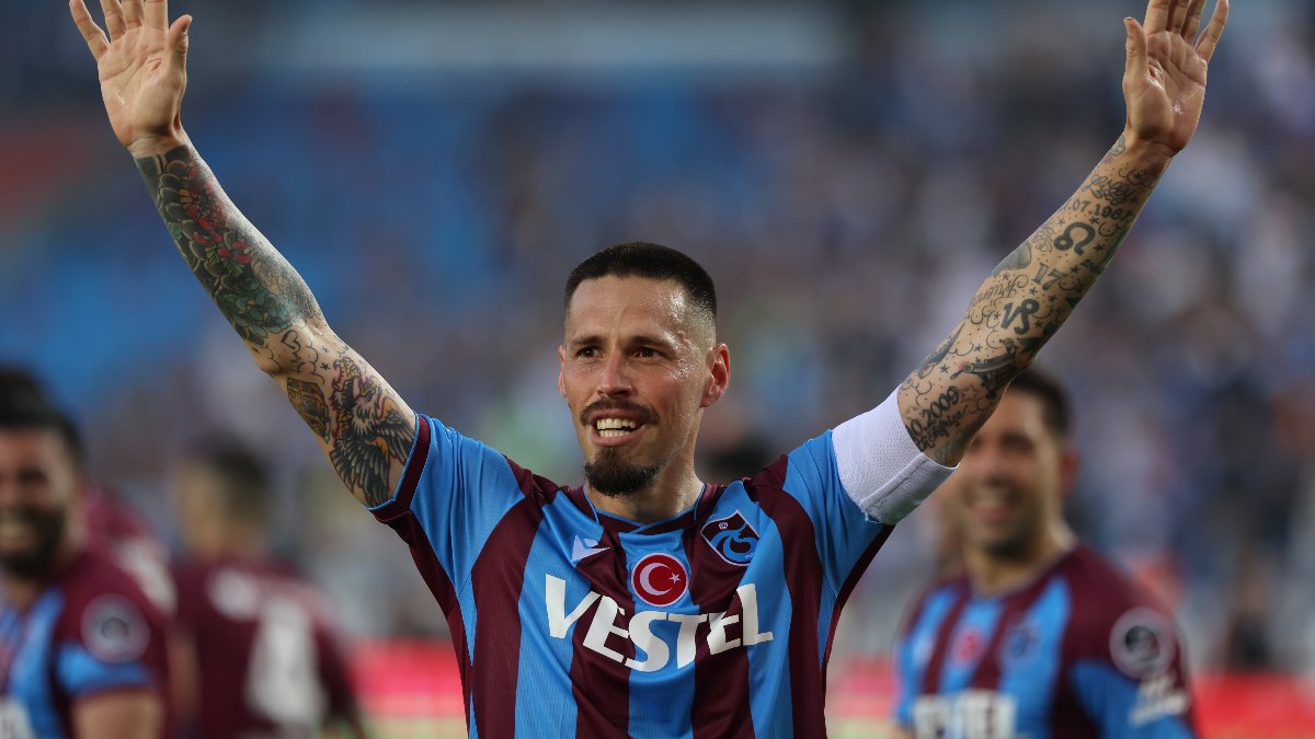 Marek Hamsik, Trabzonspor'a golle veda etti