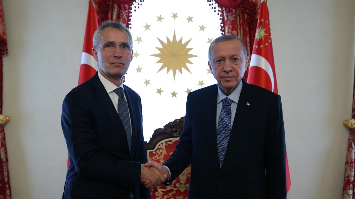 Cumhurbaşkanı Erdoğan'ın, NATO Genel Sekreteri Stoltenberg'i kabul etti