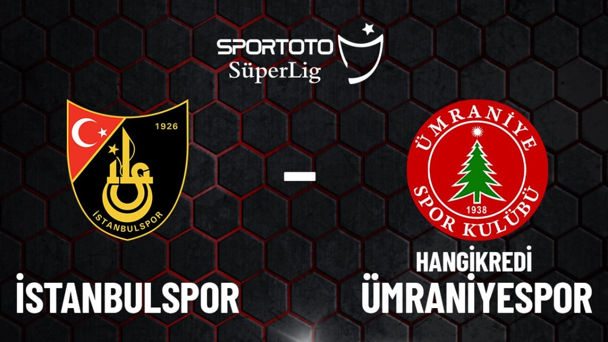 Spor Toto Süper Lig 38. Hafta! İstanbulspor - Ümraniyespor maçı ne zaman, saat kaçta ve hangi kanalda?
