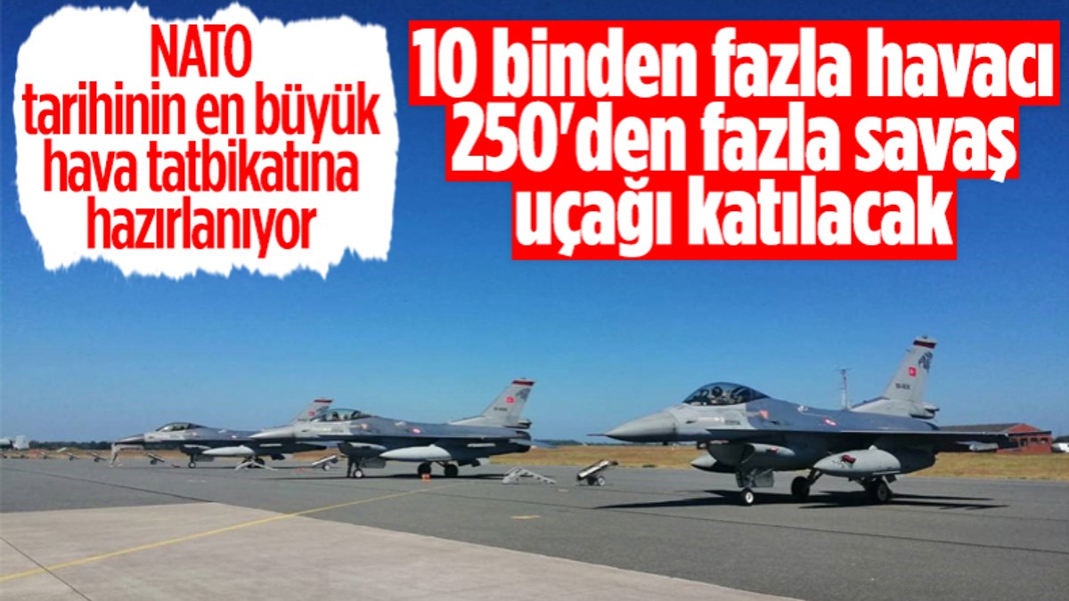 NATO'nun en büyük hava ikmal tatbikatı: 250'den fazla savaş uçağı katılacak