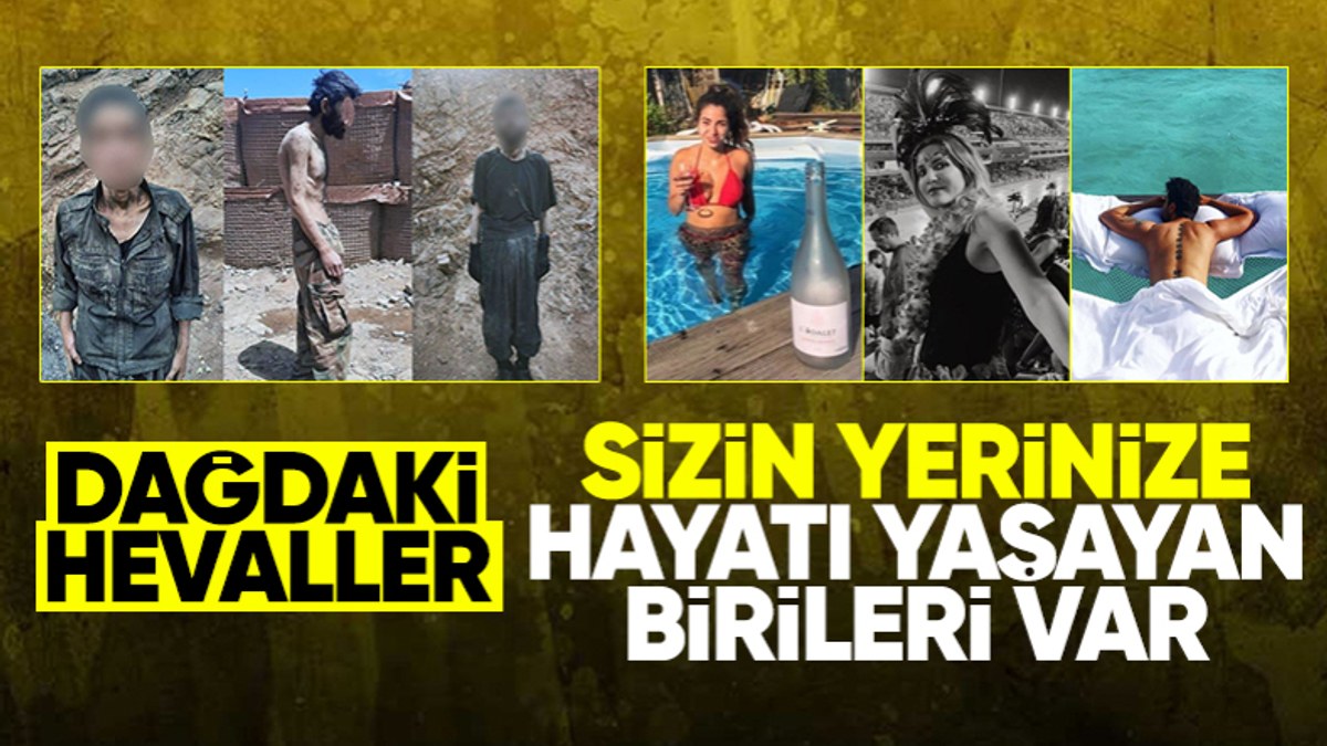 Dağdaki teröristler sefalet halindeyken HDP'li vekillerin çocukları gündem oldu