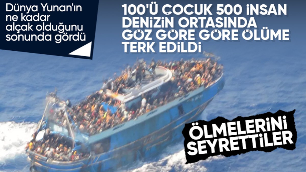 Yunanistan açıklarında batan göçmen teknesiyle ilgili Atina'nın iddiaları çürütüldü