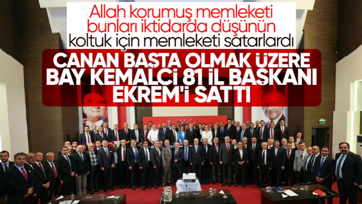 Kemal Kılıçdaroğlu ile görüşen il başkanlarından ortak açıklama