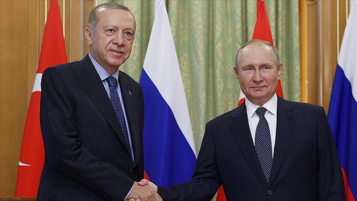 Cumhurbaşkanı Erdoğan, Vladimir Putin ile görüştü