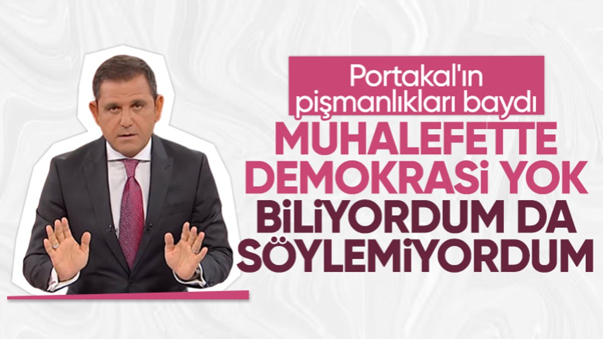 Fatih Portakal: Muhalefet partilerinde demokrasi olmadığını gördüm