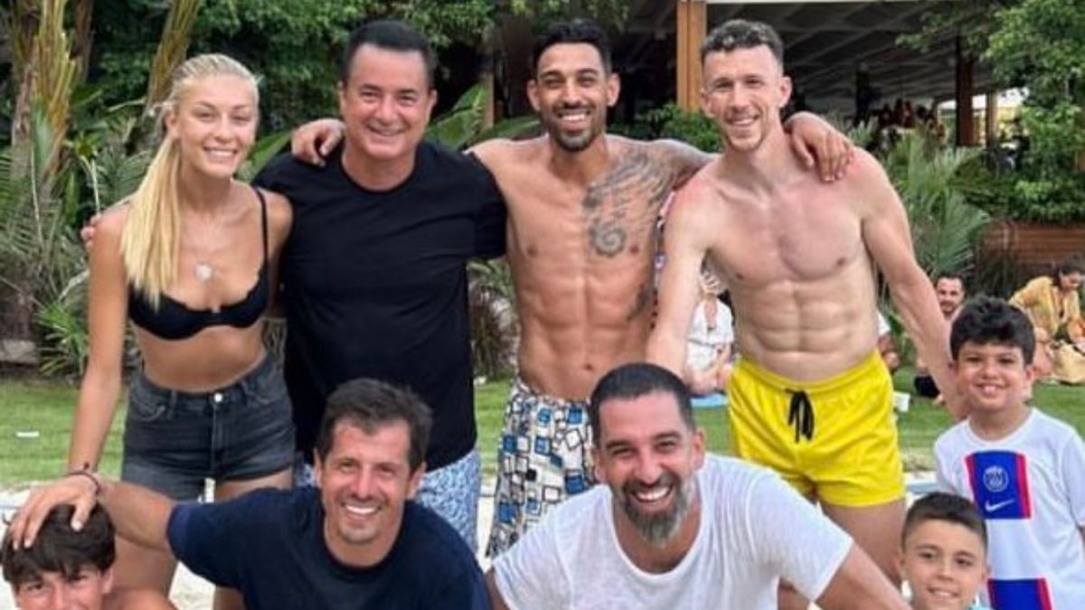 Acun Ilıcalı, Ivan Perisic, İrfan Can Kahveci, Arda Turan ve Emre