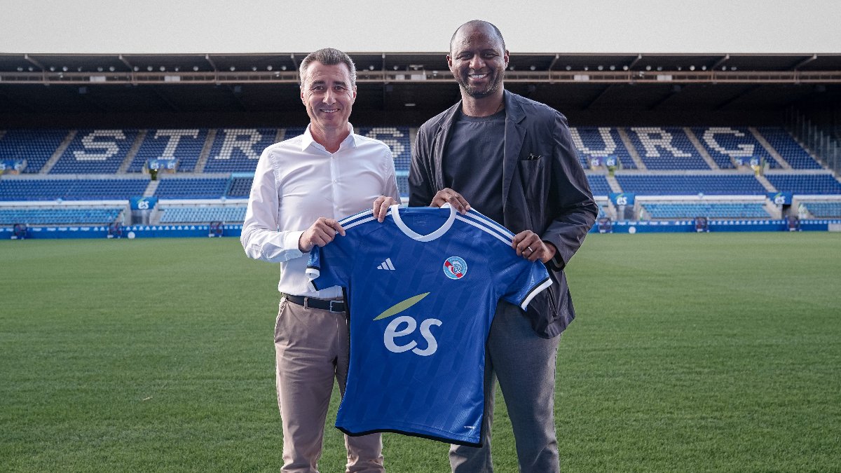 Ligue 1 ekibi Strasbourg'da teknik direktörlüğe Patrick Vieira getirildi