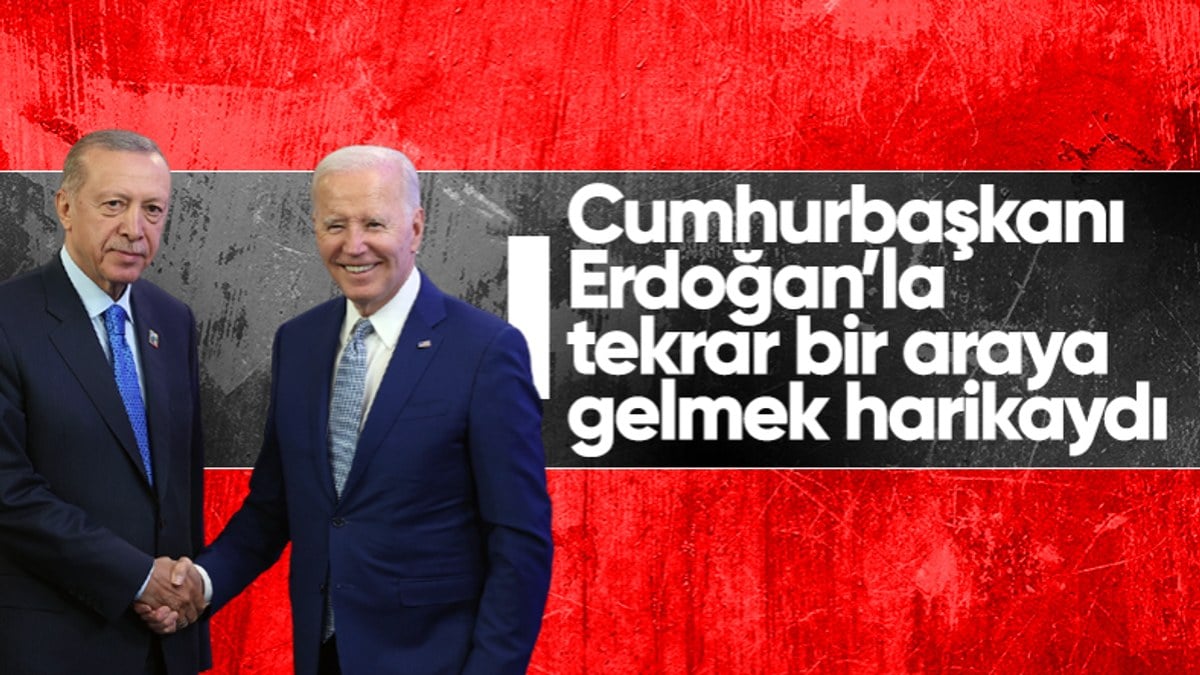 Joe Biden: Cumhurbaşkanı Erdoğan'la NATO Zirvesi'nde bir araya gelmek harikaydı