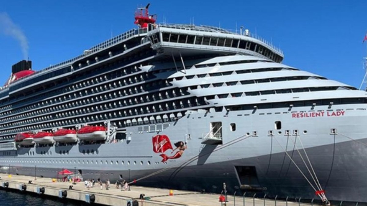 Bodrum'a Bahamalar bayraklı kruvaziyer gemisiyle 1.361 turist geldi