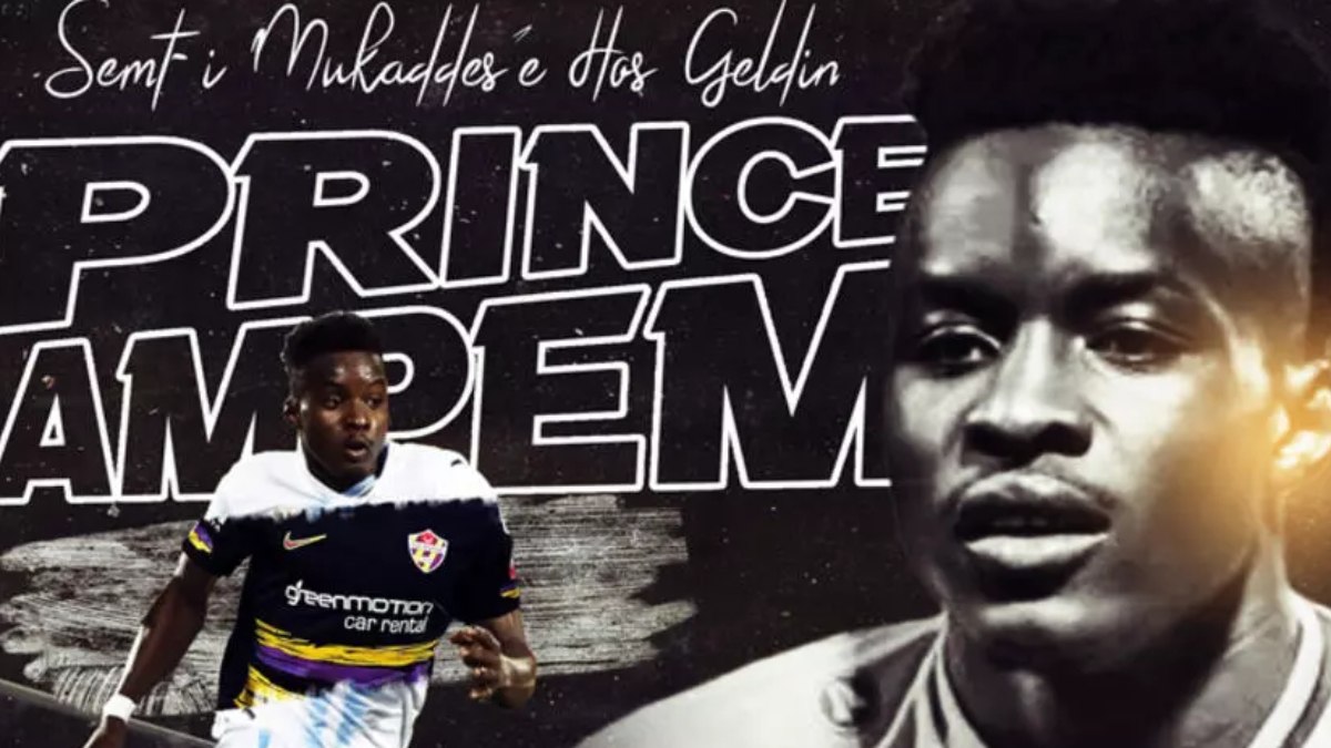 Eyüpspor, Prince Obeng Ampem'i renklerine bağladı