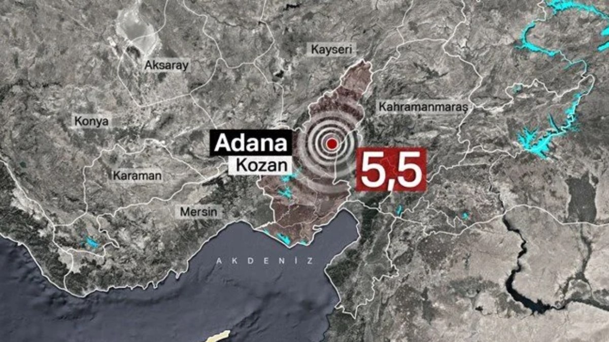 Adana Kozan’da korkutan deprem: Ölü ve yaralı var mı?