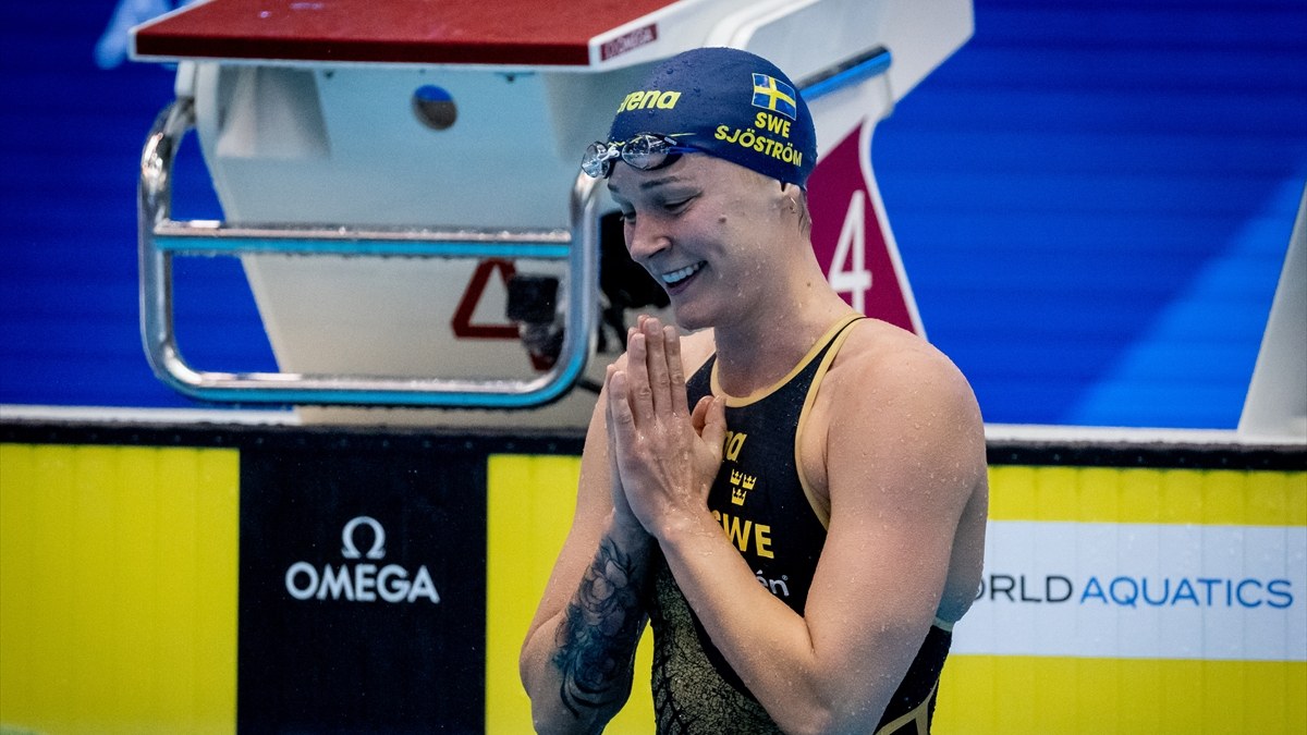 Sarah Sjöström'den Dünya Yüzme Şampiyonası'nda madalya rekoru