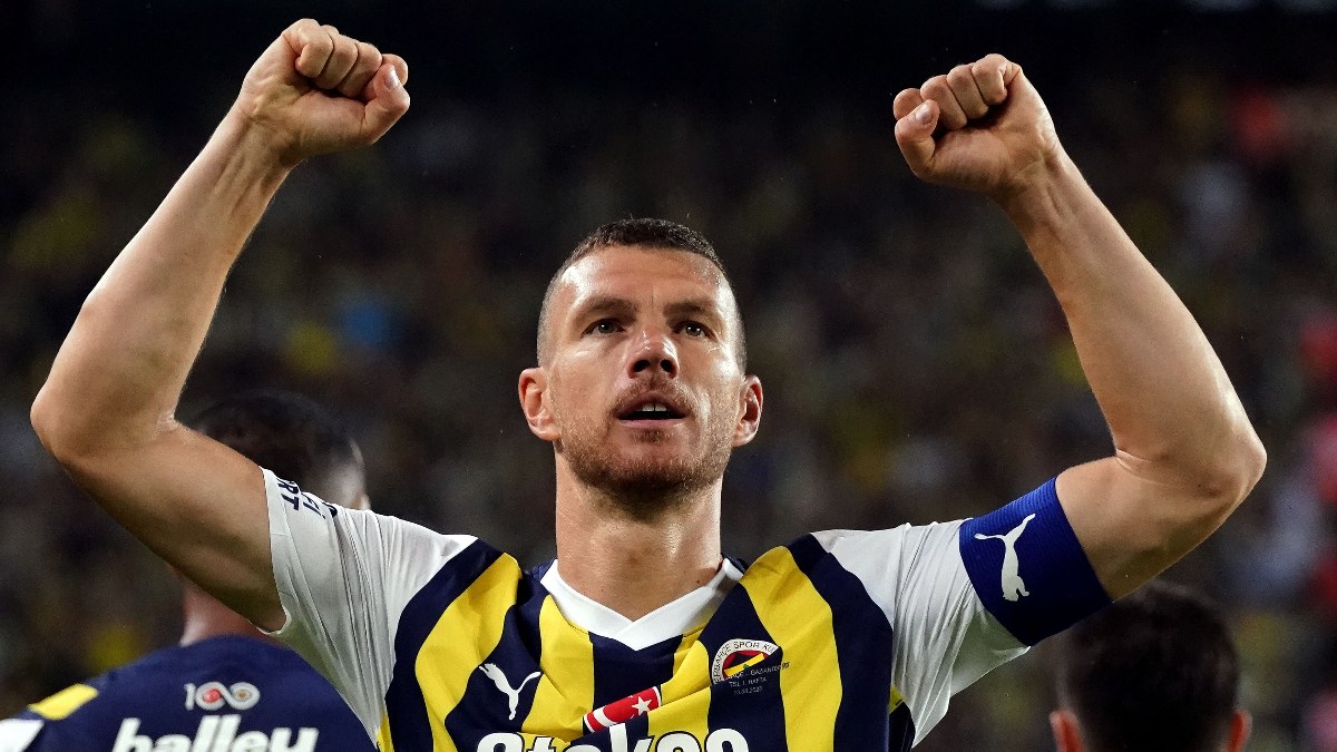 Edin Dzeko, Süper Lig'deki ilk maçında iki gol attı