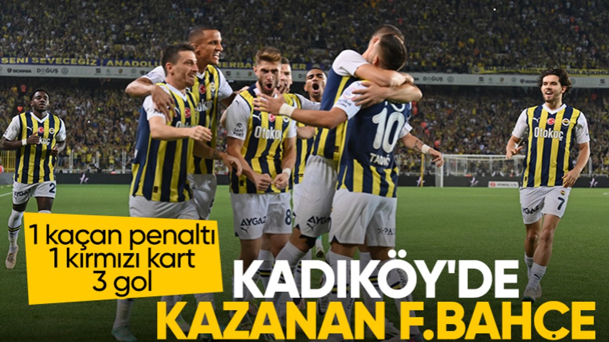 Fenerbahçe, Gaziantep FK'yı Mağlup Etti