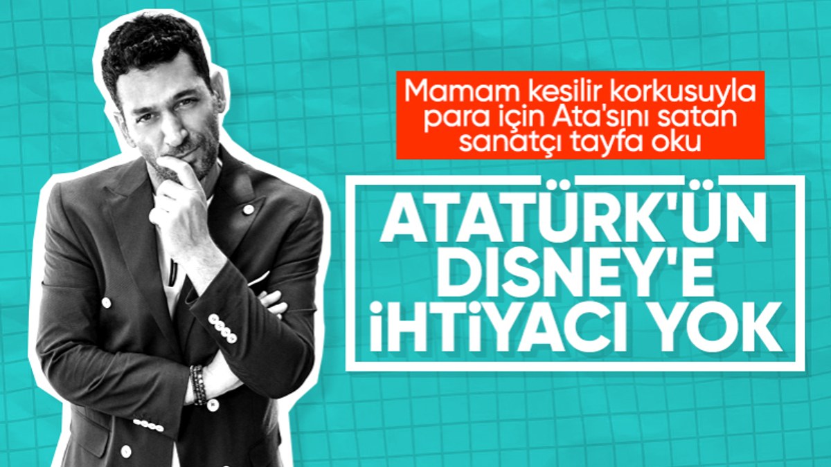 Murat Yıldırım, Disney Plus'ın Atatürk kararına tepki gösterdi