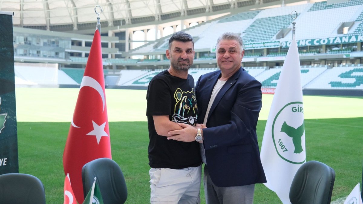 Giresunspor'un yeni sportif direktörü Tolga Seyhan oldu