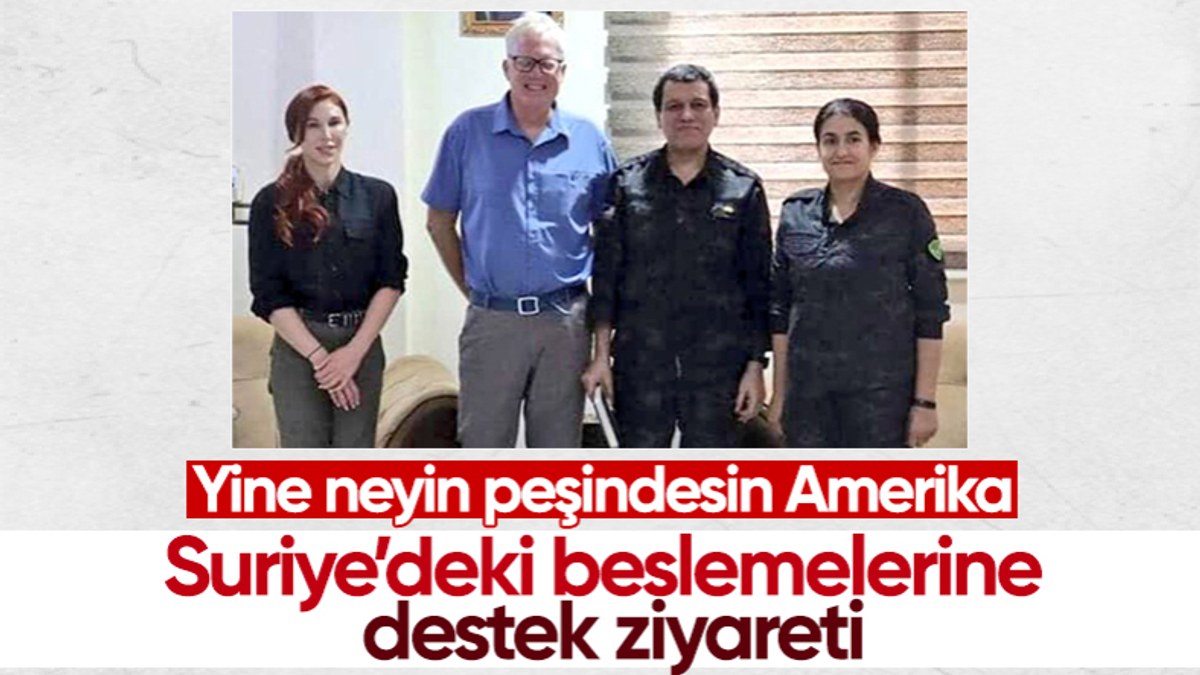 ABD eski Savunma Bakanı, terörist Mazlum Kobani'yi ziyaret etti