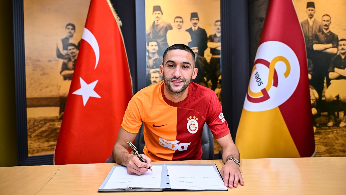 Galatasaray, Hakim Ziyech transferini resmen açıkladı