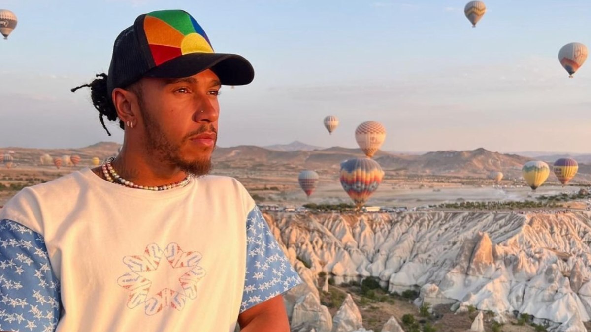 Lewis Hamilton Kapadokya’da