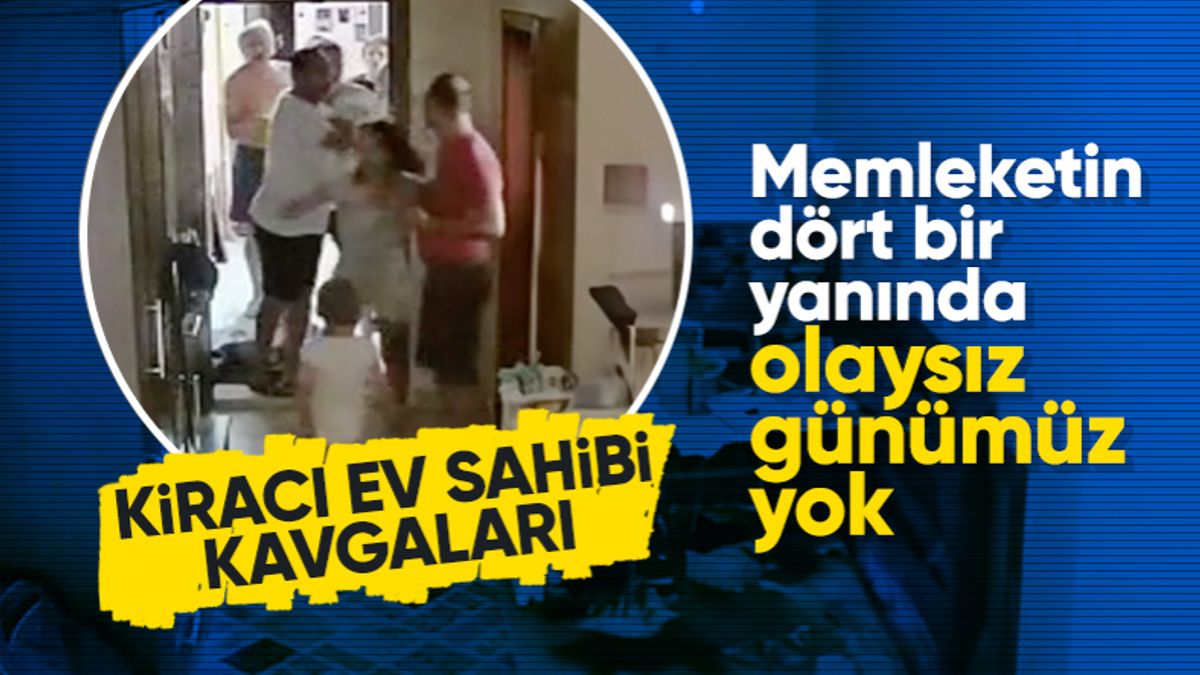 Sonu gelmiyor! Zonguldak'ta ev sahibi, kiracısının evine dayandı Kavga
