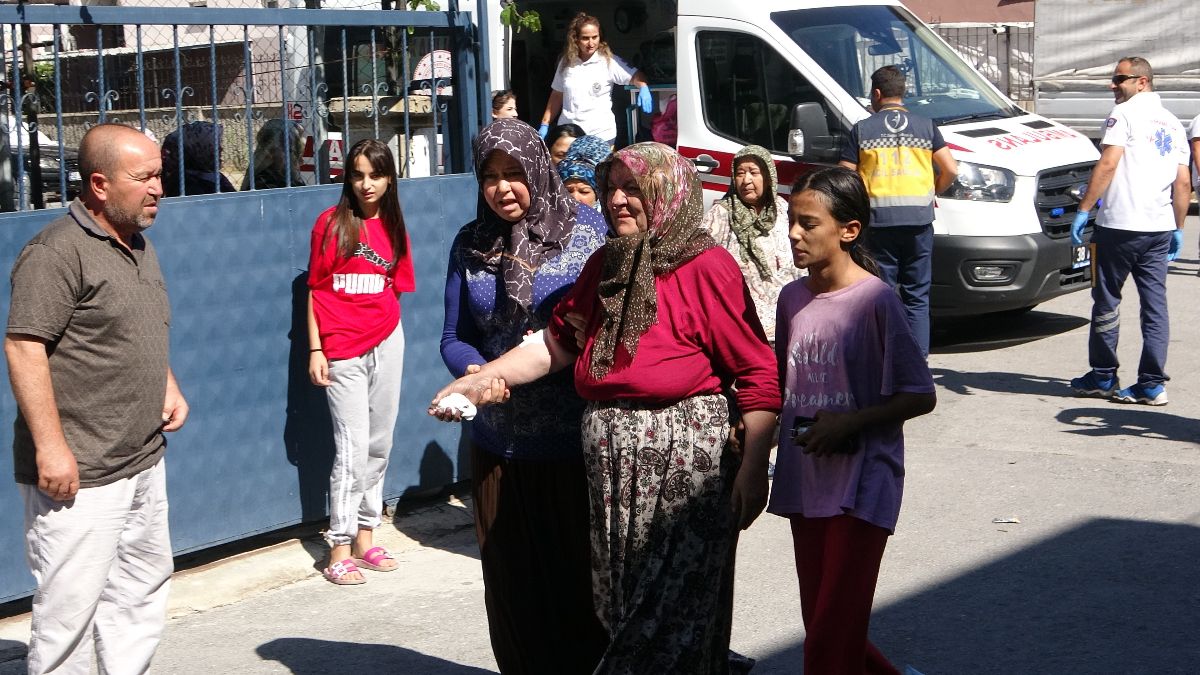 Kayseri'de evde yangın çıktı! 5 kişi zehirlendi