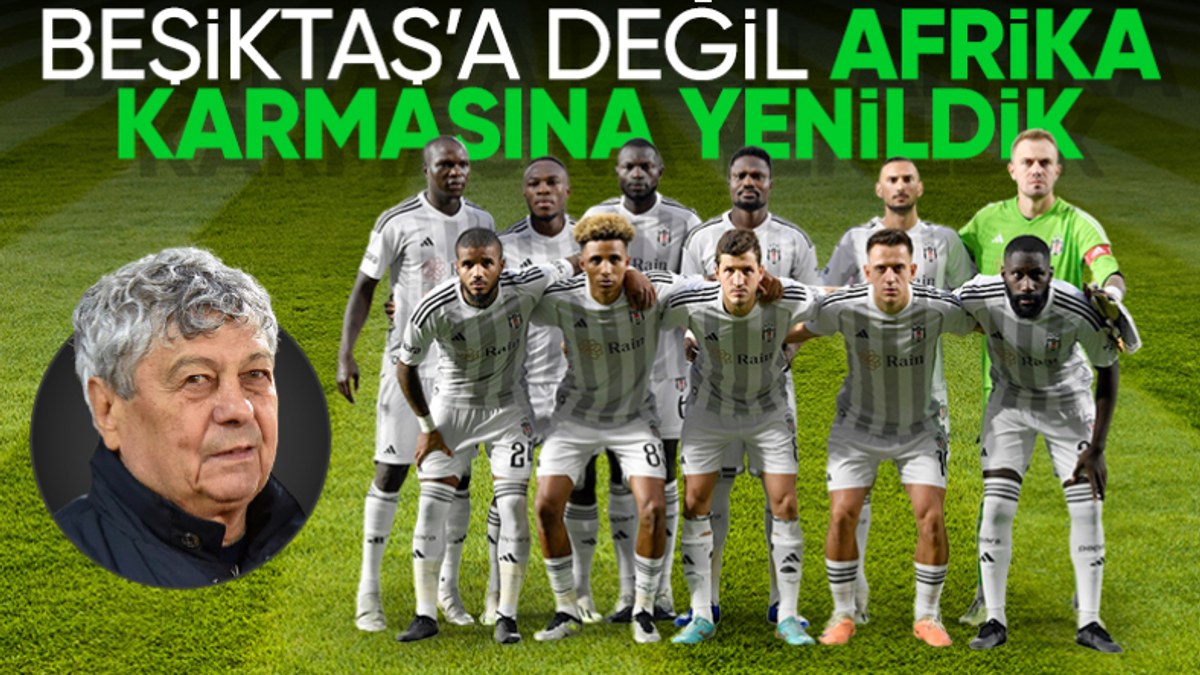 Mircea Lucescu: Beşiktaş'a karşı değil, Afrika Milli Takımı'na karşı oynadık