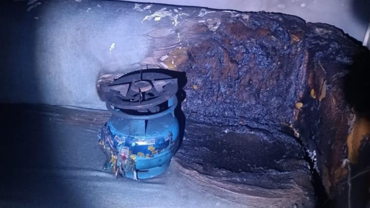 Diyarbakır'da kiracı tüple tuzakladığı evi yaktı