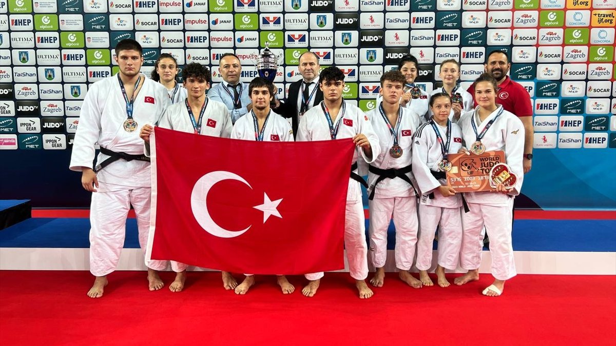 Ümit Milli Judocular Dünya üçüncüsü