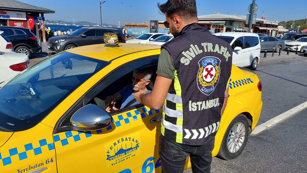 İstanbul'da takcilere denetim! Ceza yağdı