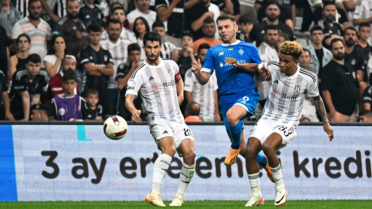Beşiktaş 1-0 Dinamo Kiev - CANLI SKOR