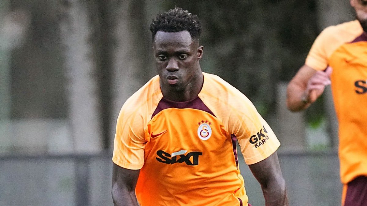 Davinson Sanchez, Galatasaray'da ilk idmanına çıktı