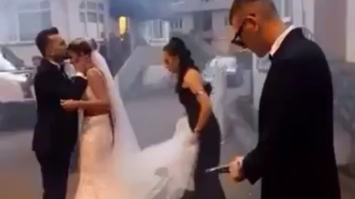 Trabzon'da ablasının düğün gününde havaya ateş etti