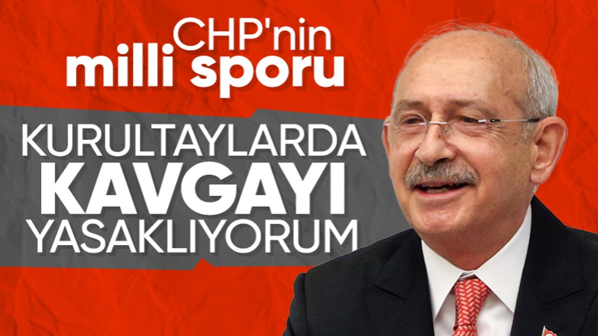 CHP kongrelerinde kavga eksik olmuyor! Kemal Kılıçdaroğlu talimat verdi: Önlem alalım..