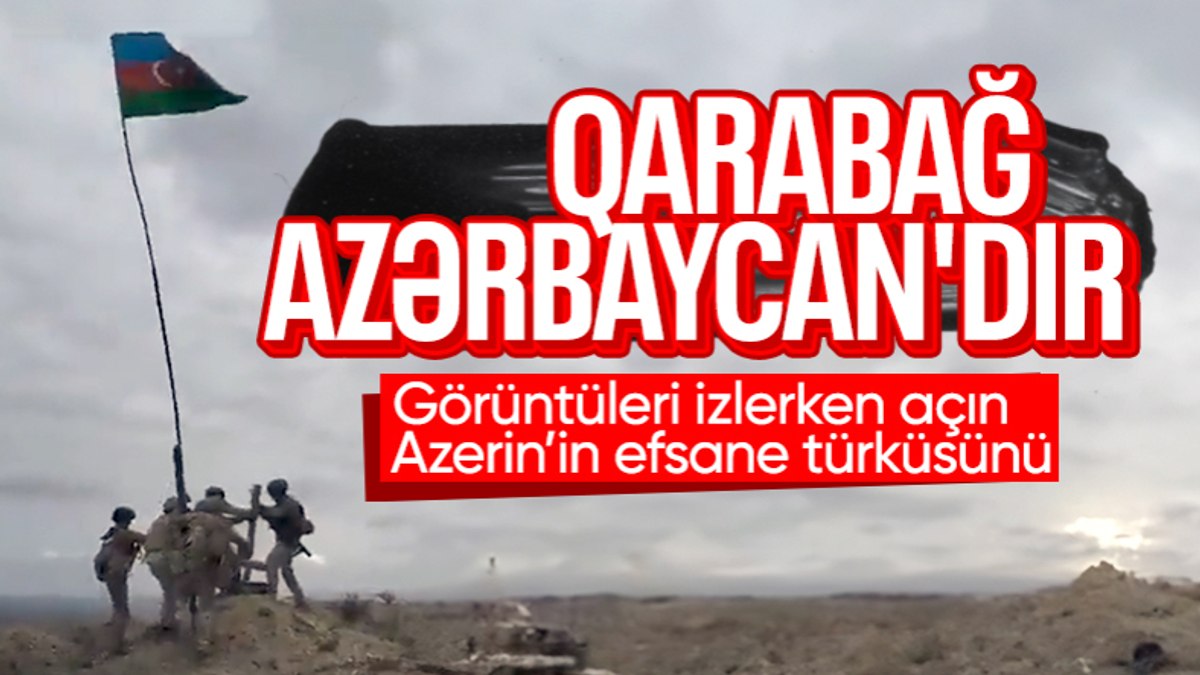 Karabağ'da Ermeni Silahlı Güçlerinden Temizlenen Noktalara Azerbaycan ...