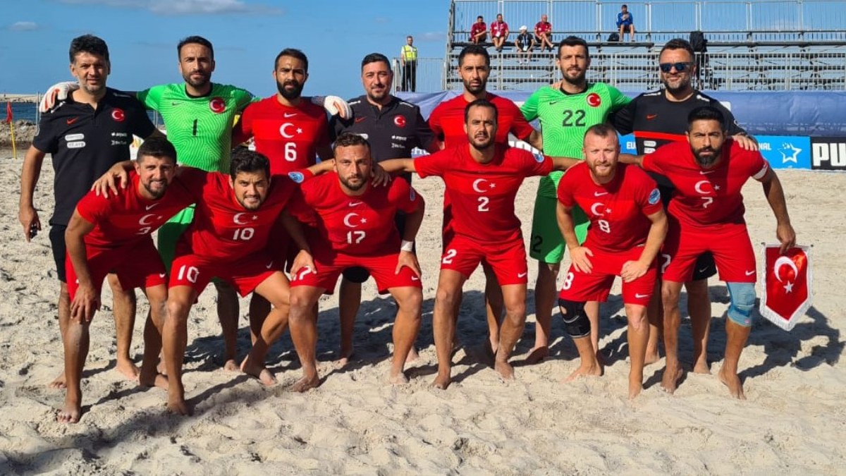 Plaj Futbolu Milli Takımı, Estonya'ya yenildi