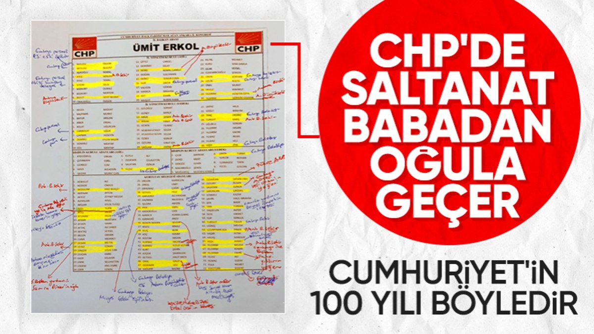 CHP'de delege oyunu: Ankara'da listeye belediye personeli ve akrabalar yazıldı