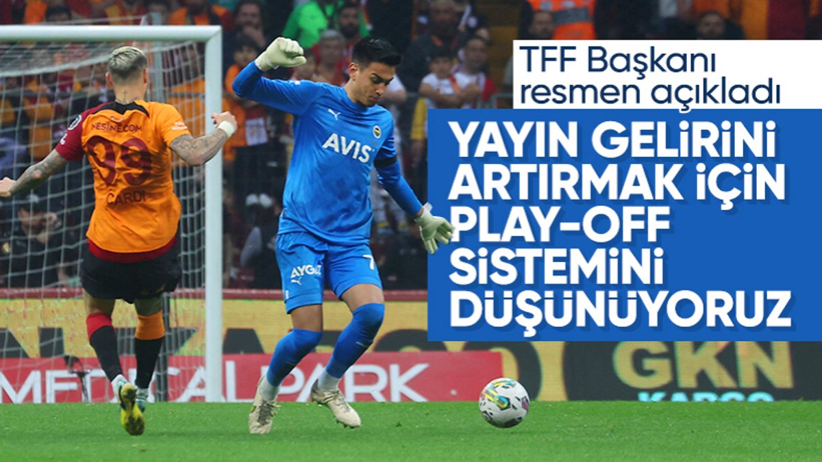 Mehmet Büyükekşi: Play-off sistemi üzerinde çalışıyoruz